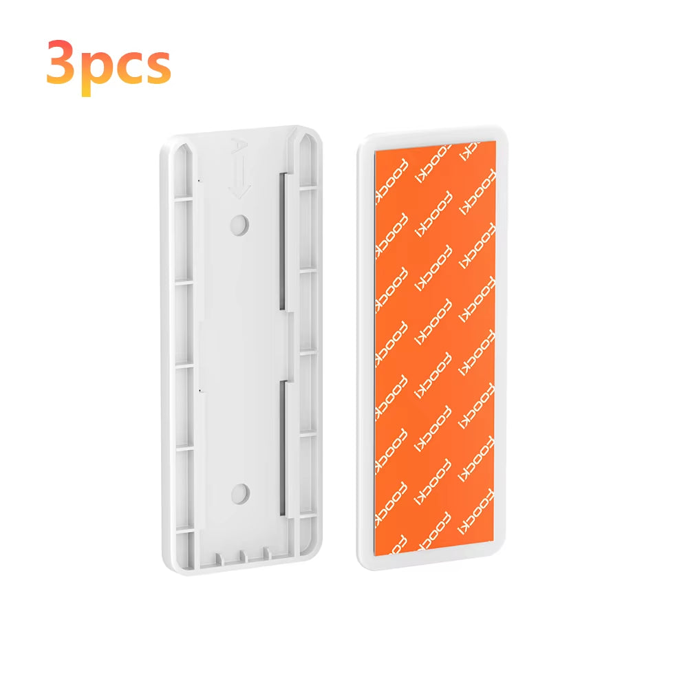 Self-Adhesive Wall-Mounted Power Socket Strip Holder for Kitchen and Office Use