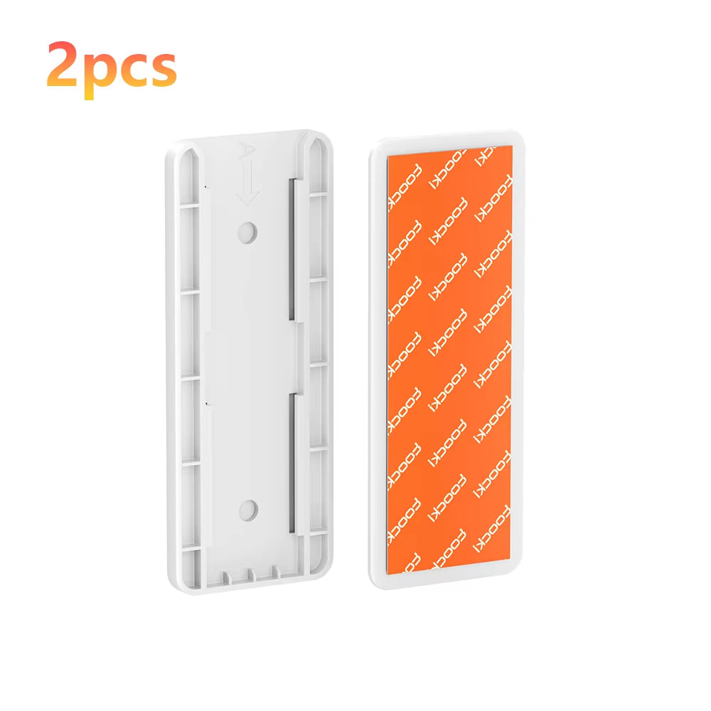 Self-Adhesive Wall-Mounted Power Socket Strip Holder for Kitchen and Office Use